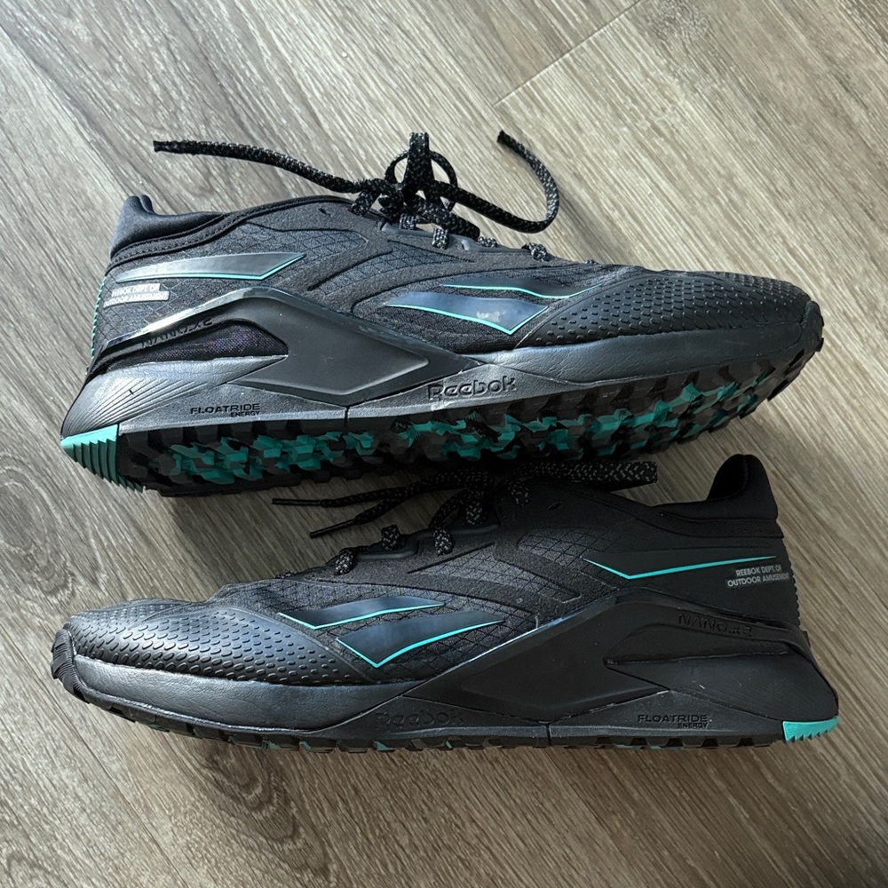 Reebok Women’s Black and Nano Size 10